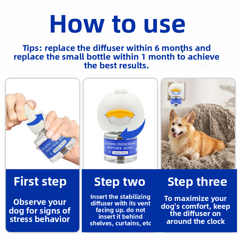 Pheromone Calming Spray and Collar for Pets