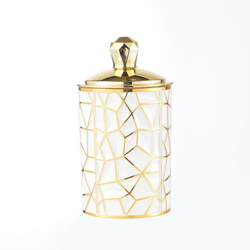 Phnom Penh Round Sealed Jar with Lid
