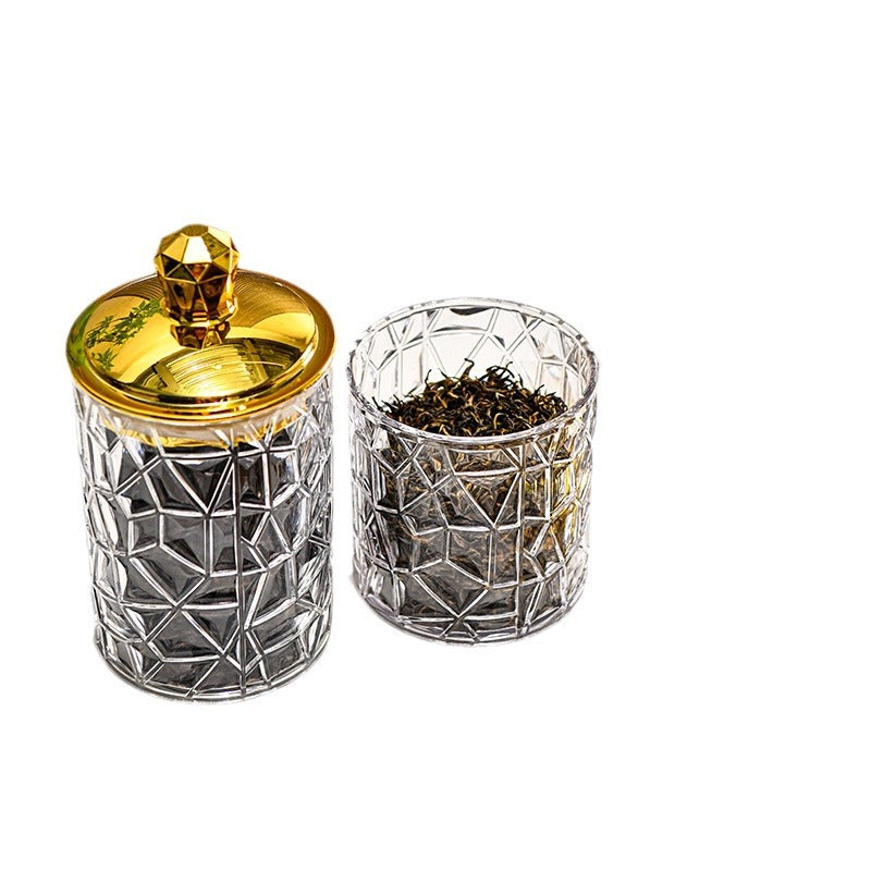 Phnom Penh Round Sealed Jar with Lid