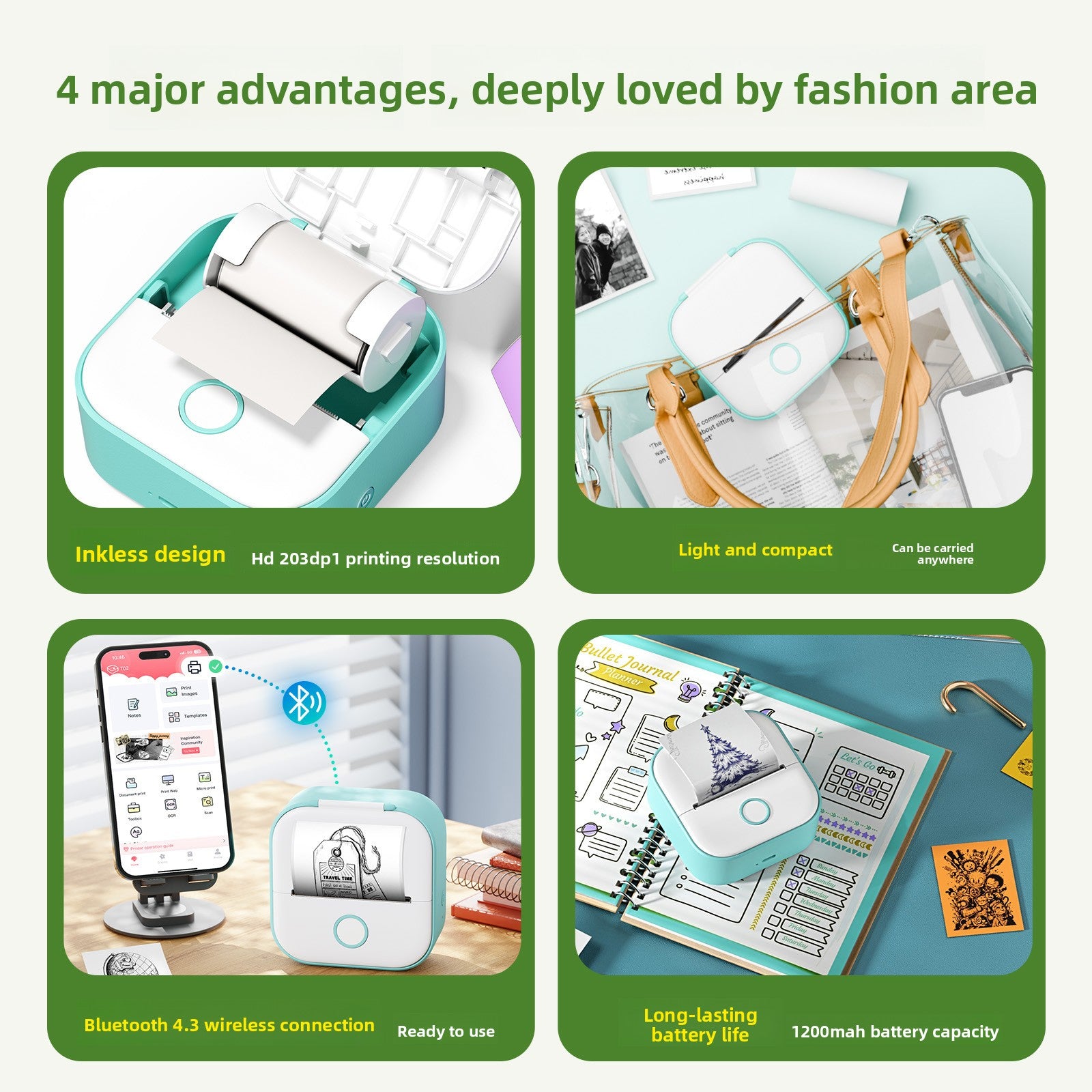 Phomemo T02 Mini Bluetooth Thermal Printer