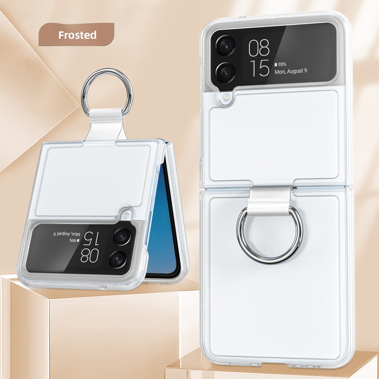Phone Case with Metal Buckle