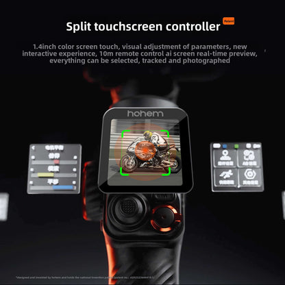 Phone Gimbal Stabilizer with AI Tracking