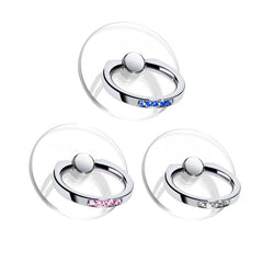 Silver Ring Silver Diamond Round