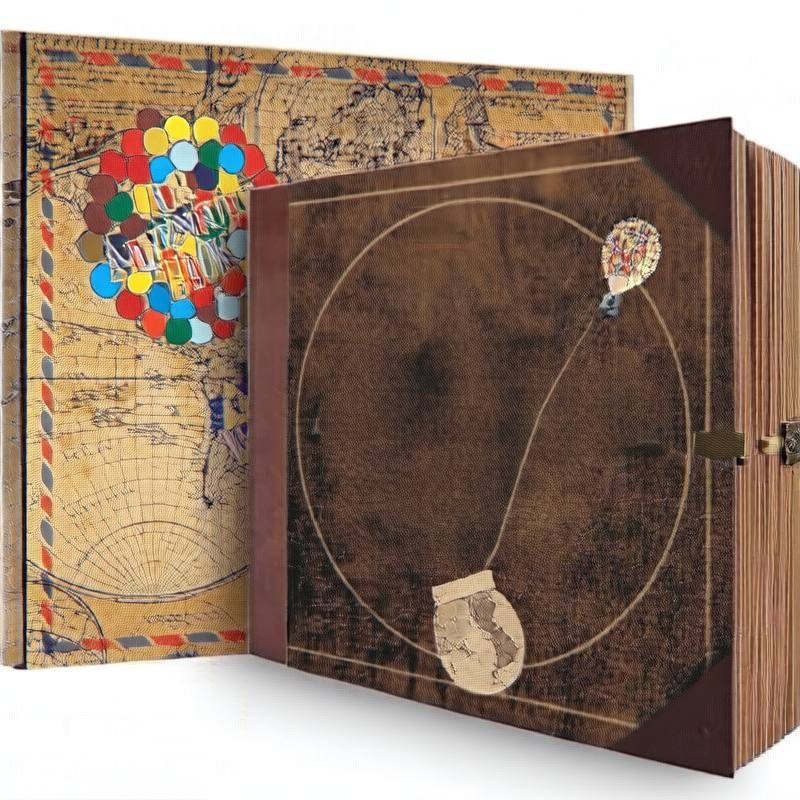 Photo album, travel scrapbook
