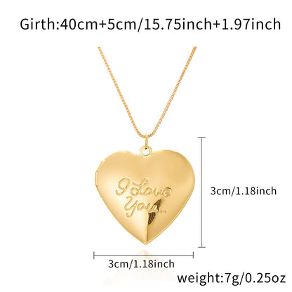 Photo Locket Necklace