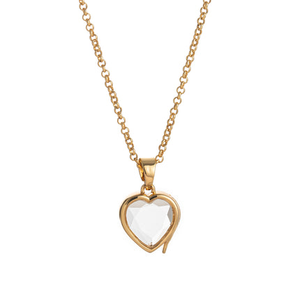 Photo Locket Pendant Transparent Case