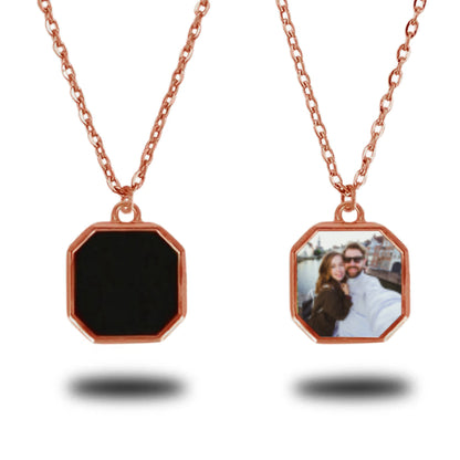 photo necklace