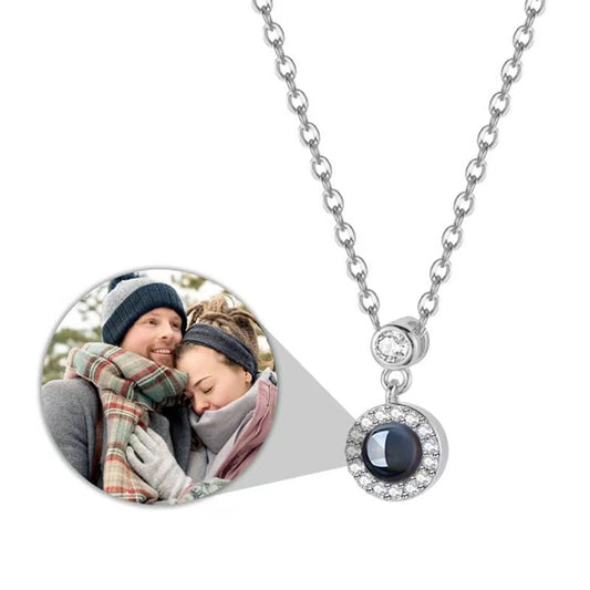 photo necklace
