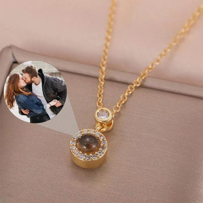 photo necklace