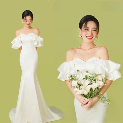 Photo Studio Spring Theme Long Dress