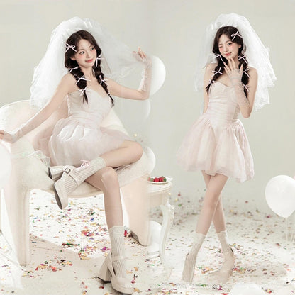 Photo Studio Spring Theme Long Dress