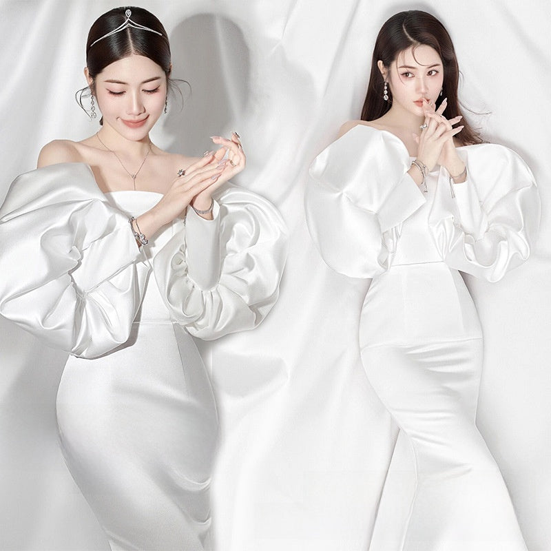 Photo Studio Spring Theme Long Dress