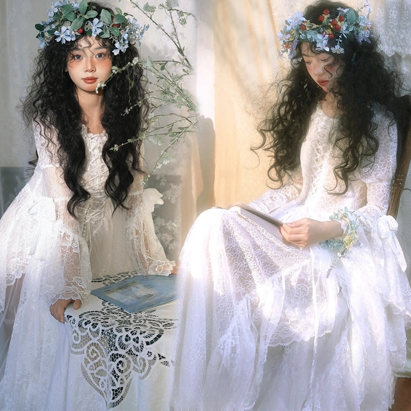 Photo Studio Spring Theme Long Dress