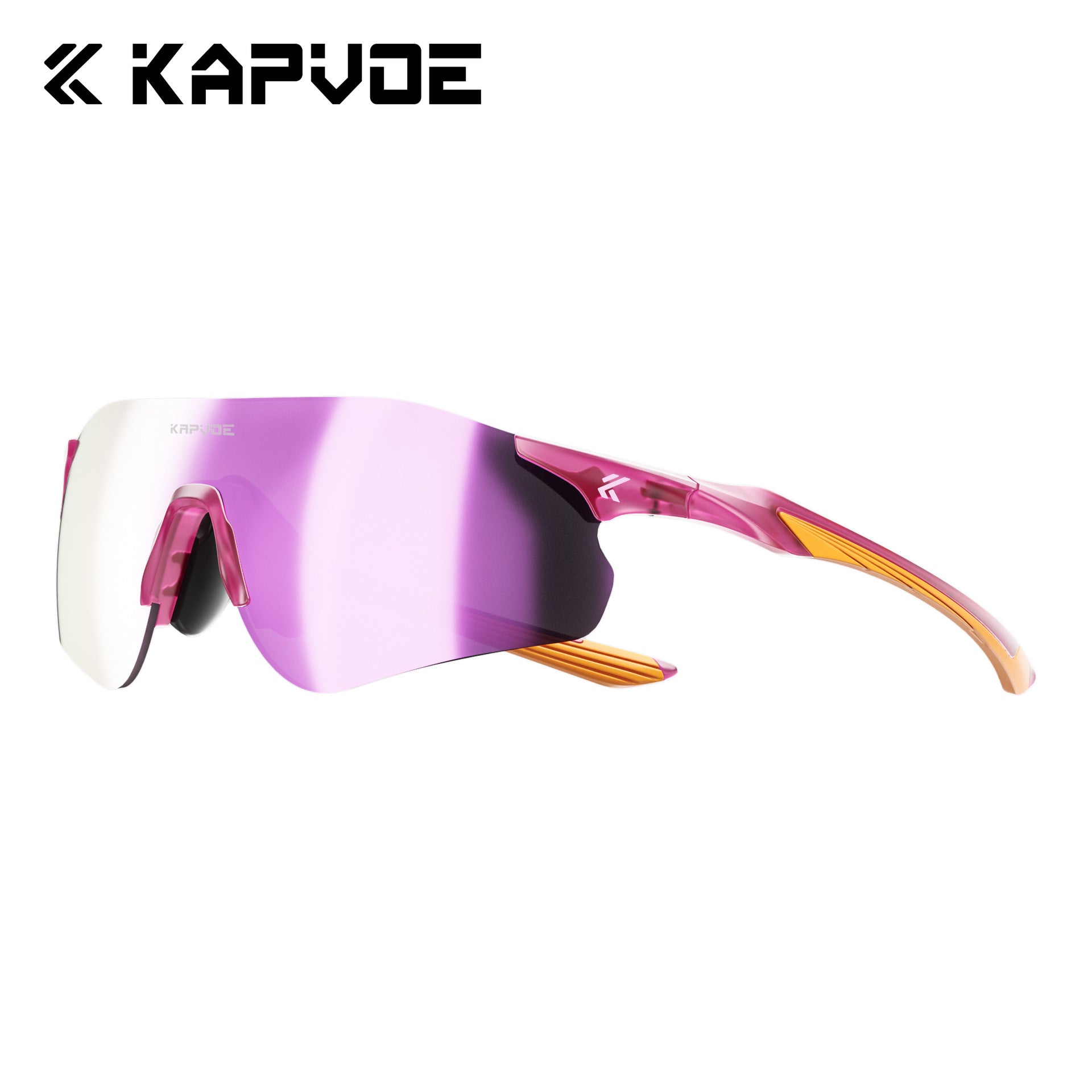 Photochromic Sports Sunglasses Windproof Cycling Glasses