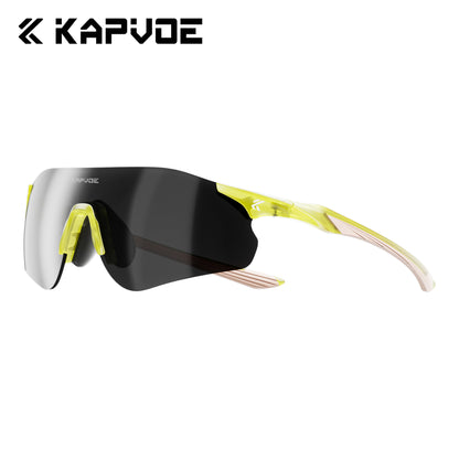 Photochromic Sports Sunglasses Windproof Cycling Glasses