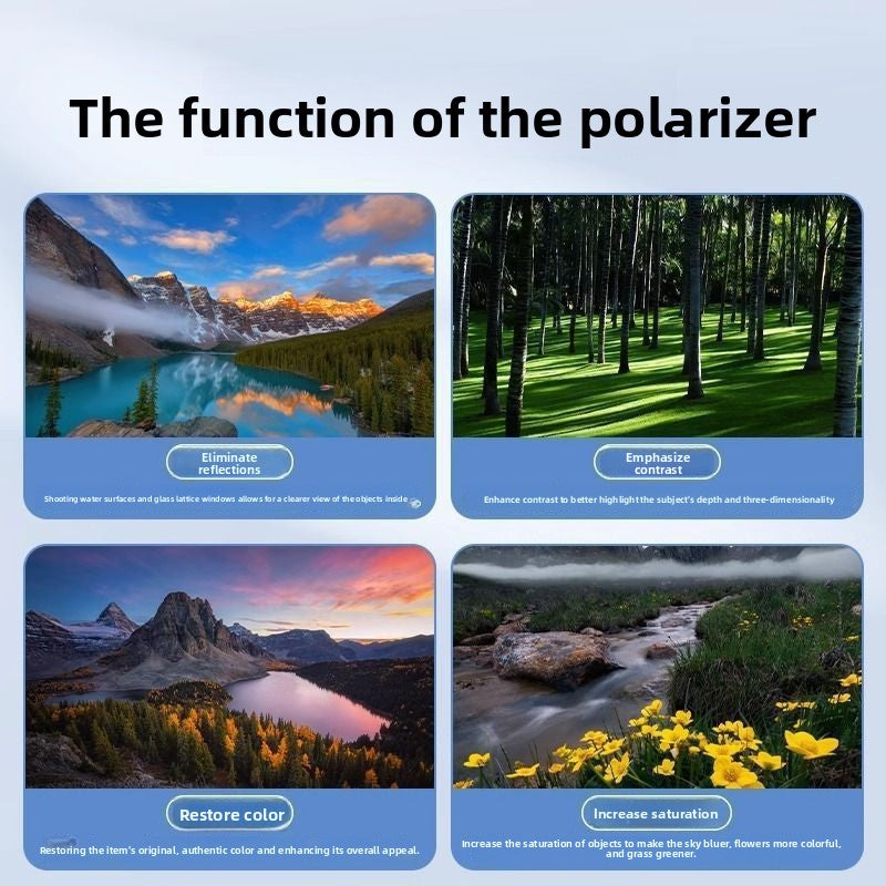 Photography Polarized Lens
