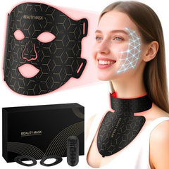 White face and neck set