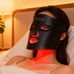 Black silicone mask