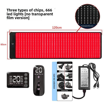 Phototherapy Heating Mat with Red Light and Vibration Massage
