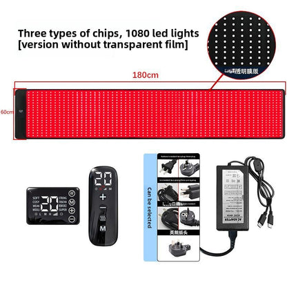 Phototherapy Heating Mat with Red Light and Vibration Massage