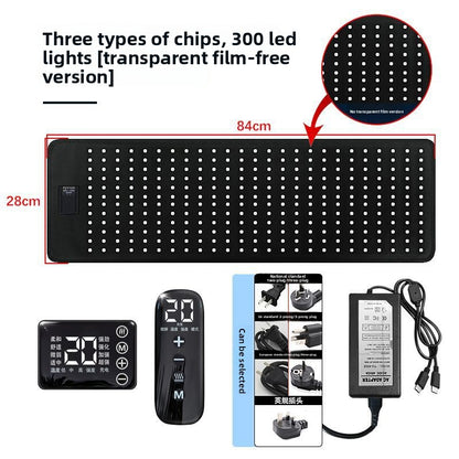 Phototherapy Heating Mat with Red Light and Vibration Massage