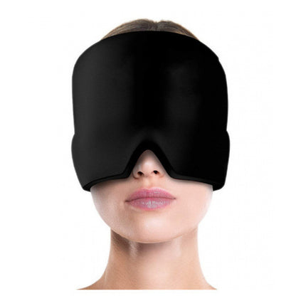 Physical cooling gel headgear