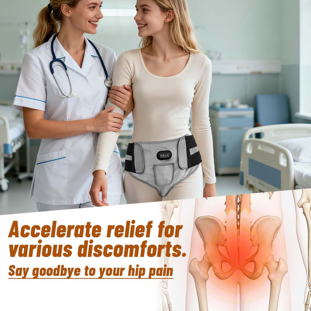 Physical therapy electric heating waist support belt