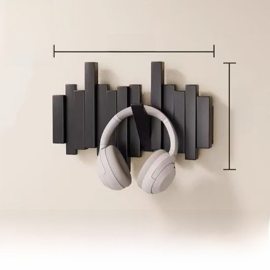 Piano key coat hanger