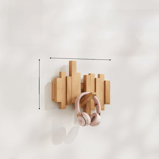 Piano key coat hanger