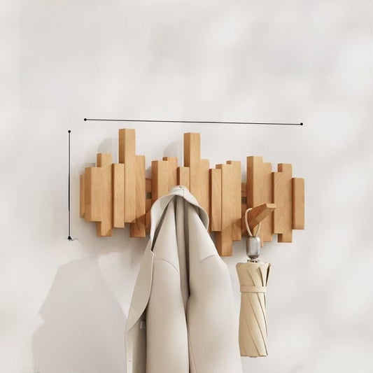 Piano key coat hanger