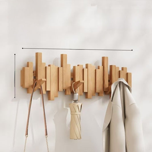 Piano key coat hanger