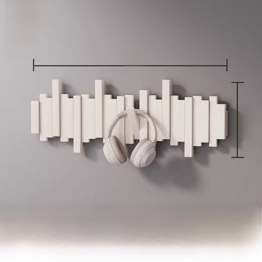 Piano key coat hanger