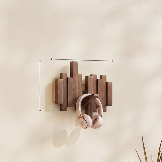 Piano key coat hanger