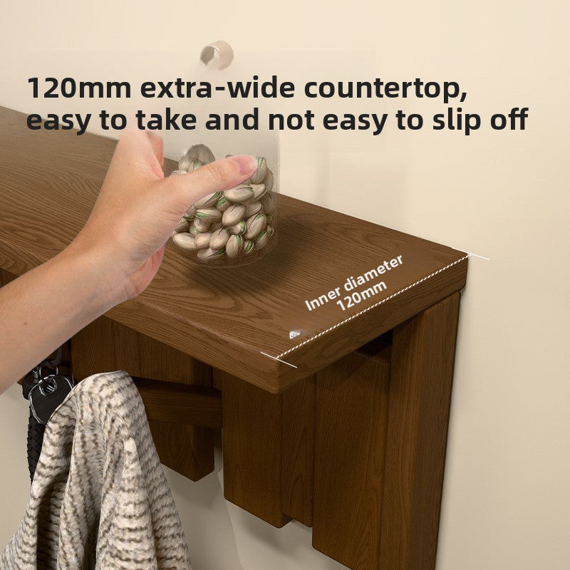 Piano Key Wall Hanger with Storage Shelf
