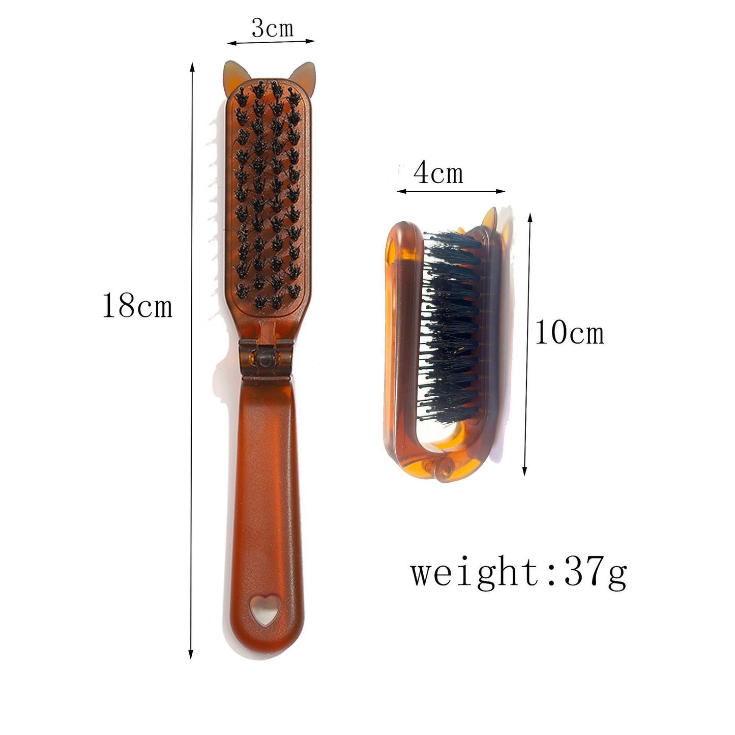 Pig Mane Folding Comb
