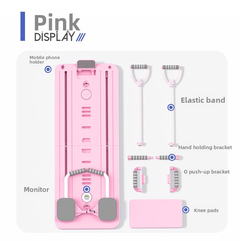 Pilates Board AB Abdominal Wheel Reform Board Men's and Women's Multifunctional Yoga Home Fitness Equipment for Reducing Belly