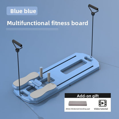 Pilates Board AB Abdominal Wheel Reform Board Men's and Women's Multifunctional Yoga Home Fitness Equipment for Reducing Belly