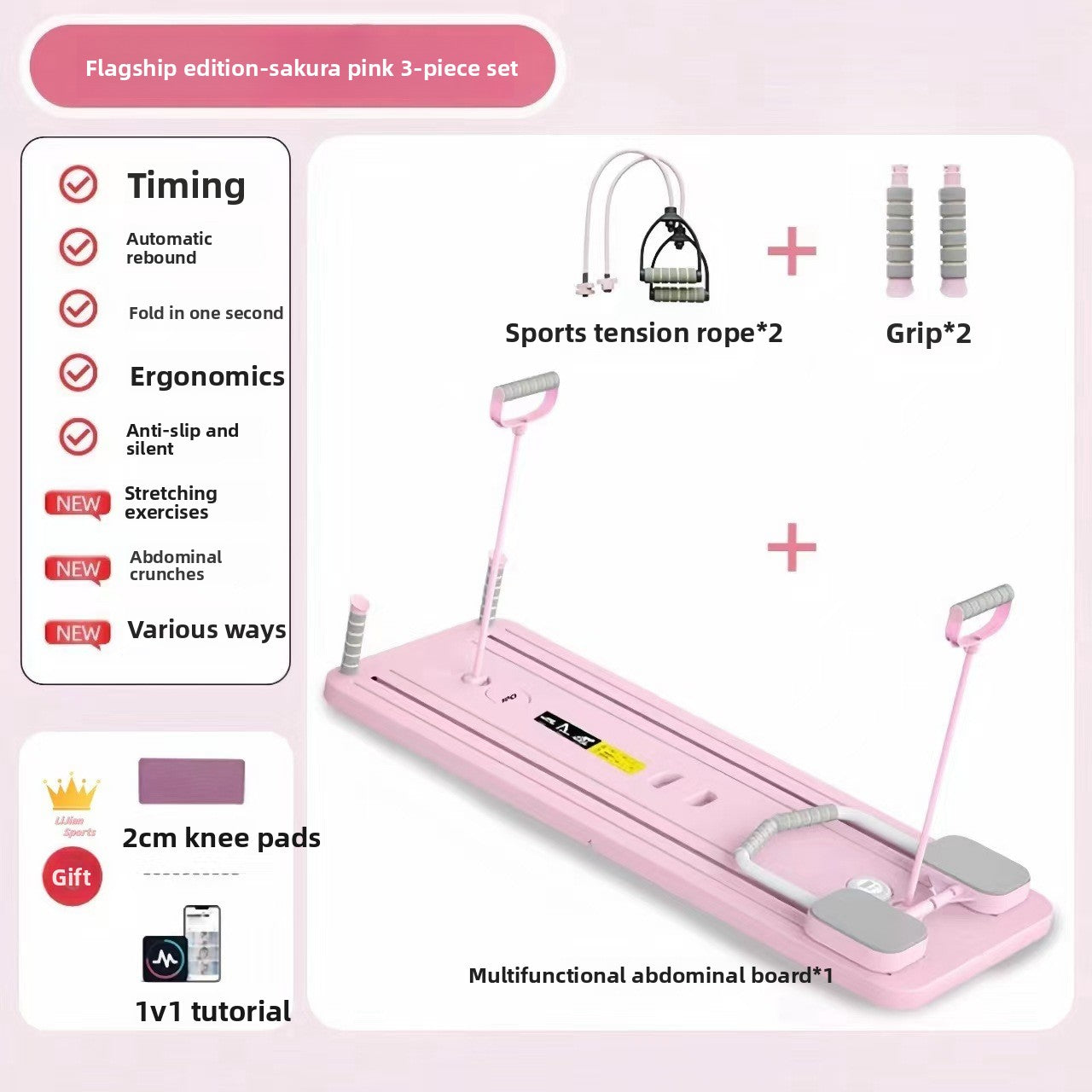 Pilates exercise board