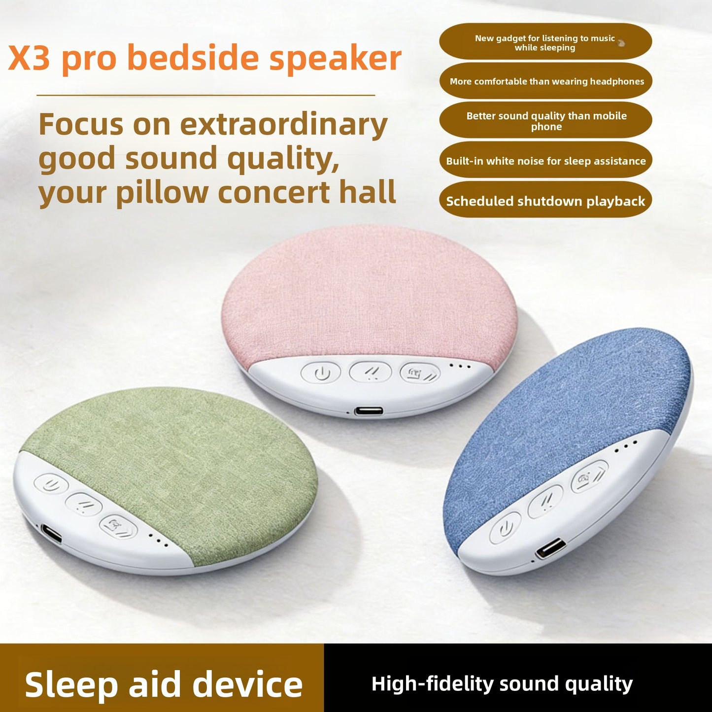 Pillow speaker
