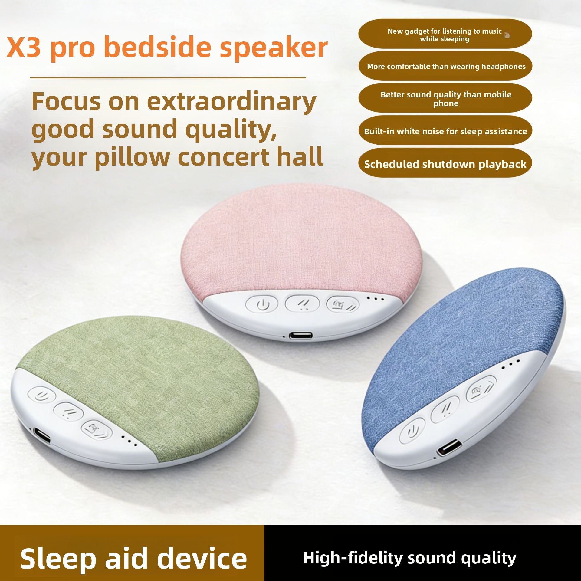 Pillow speaker