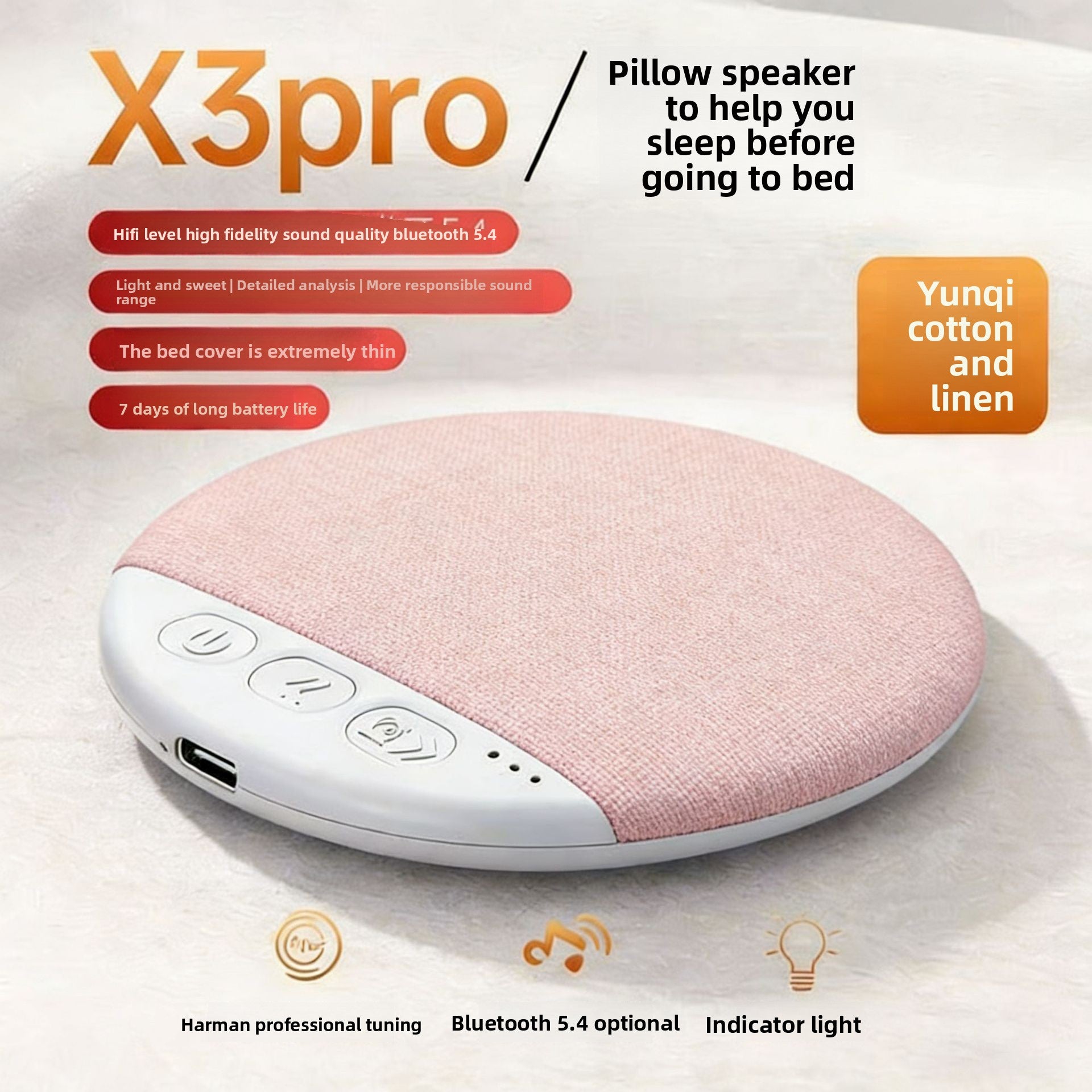Pillow speaker
