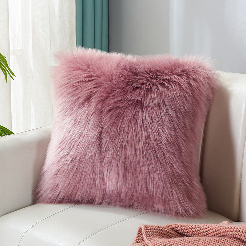 Pillowcase Plush Pillow Cushion Sofa Bay