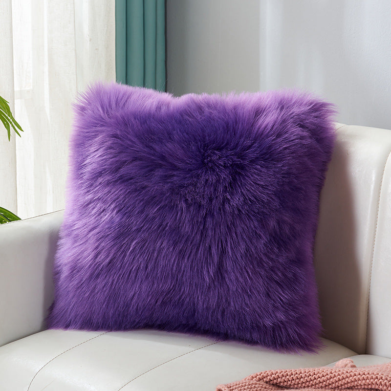 Pillowcase Plush Pillow Cushion Sofa Bay