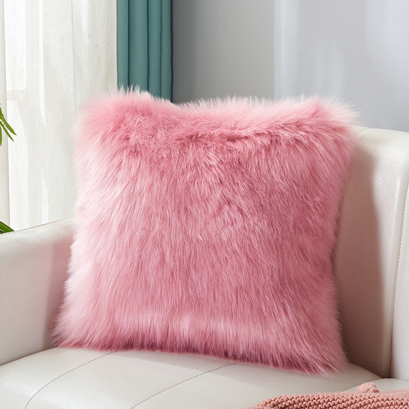 Pillowcase Plush Pillow Cushion Sofa Bay