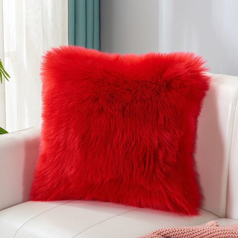 Pillowcase Plush Pillow Cushion Sofa Bay