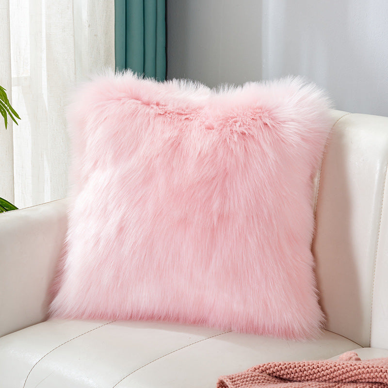 Pillowcase Plush Pillow Cushion Sofa Bay