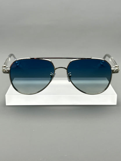 Pilot-Style Oversized Sunglasses