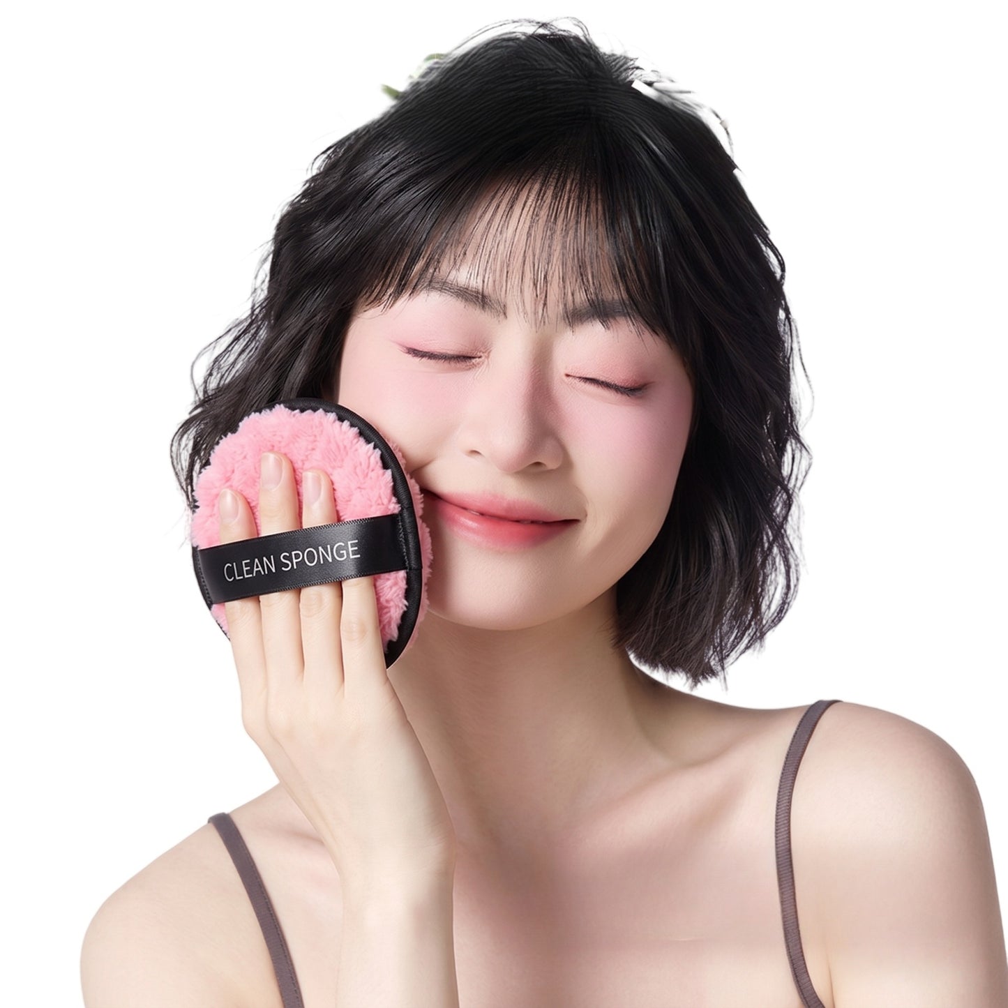 Pineapple Makeup Remover Puff Double-Sided Cleansing Tool