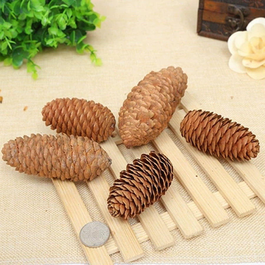 Pinecone Christmas decorations