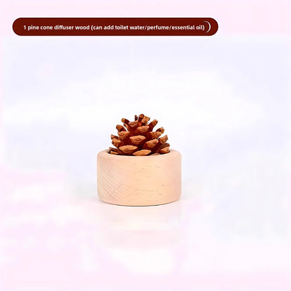Pinecone Diffuser Wood